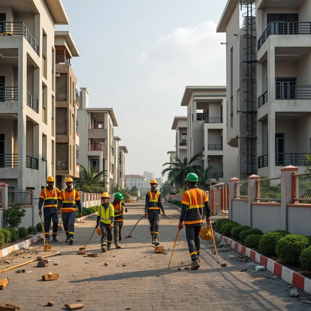 Residential real estate development in Accra