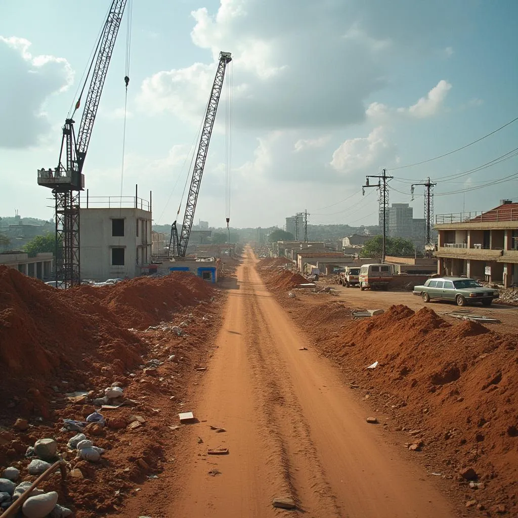 Economic development project in Ghana